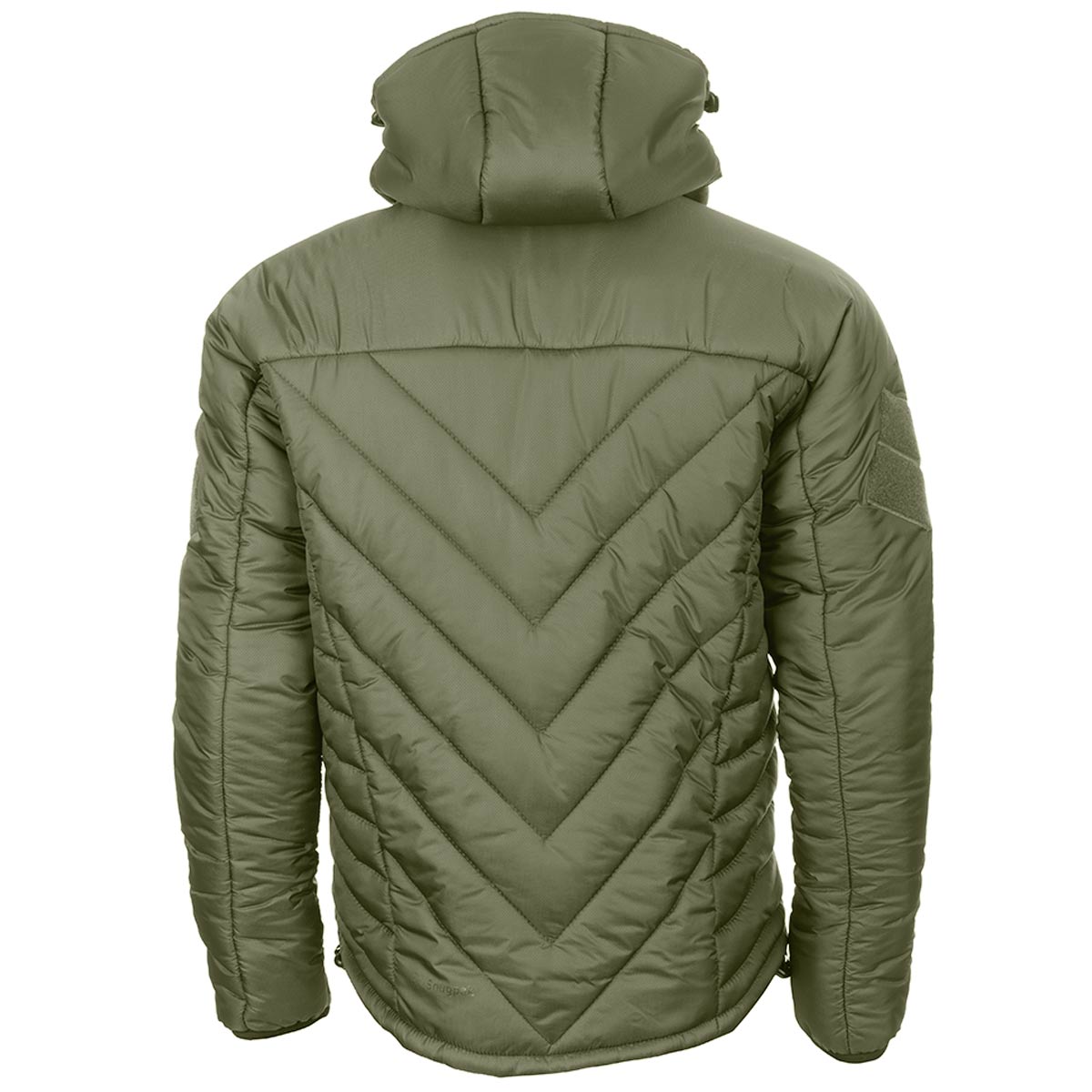 year round insulated green jacket sj9 snugpak windproof hiking