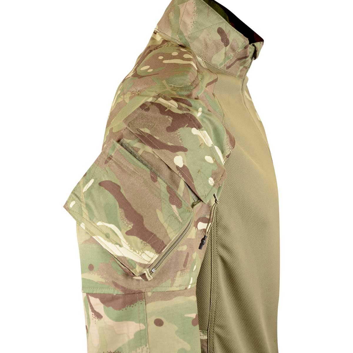 zip-pocket british army mtp 23 ubacs shirt olive