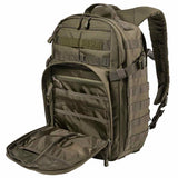 Green 5.11 Rush 12 2.0 Backpack Front Compartment