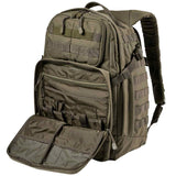 Green 5.11 Rush 24 2.0 Backpack Front Compartment
