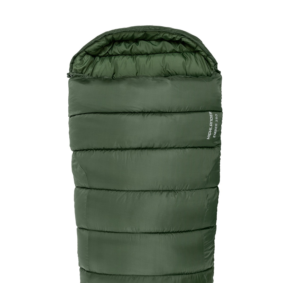 Highlander Ember 250 Sleeping Bag neck close up