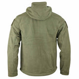 Kombat Recon Hoodie Olive Green Rear View