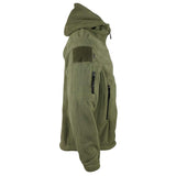 Kombat Recon Hoodie Olive Green Side View