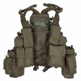 MFH South African Assault Vest Olive Green Front