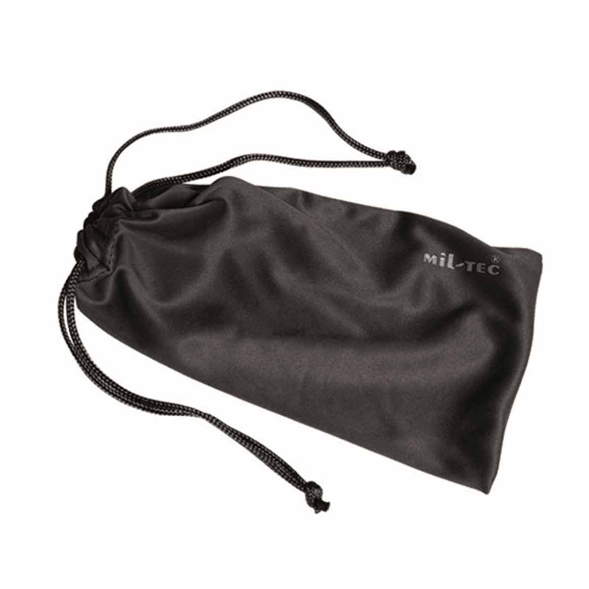 Mil-Tec Commando Goggles Air Pro Smoke Lens Black Frame Pouch