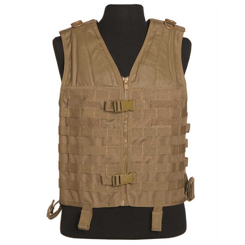 Mil-Tec MOLLE Carrier Vest Coyote