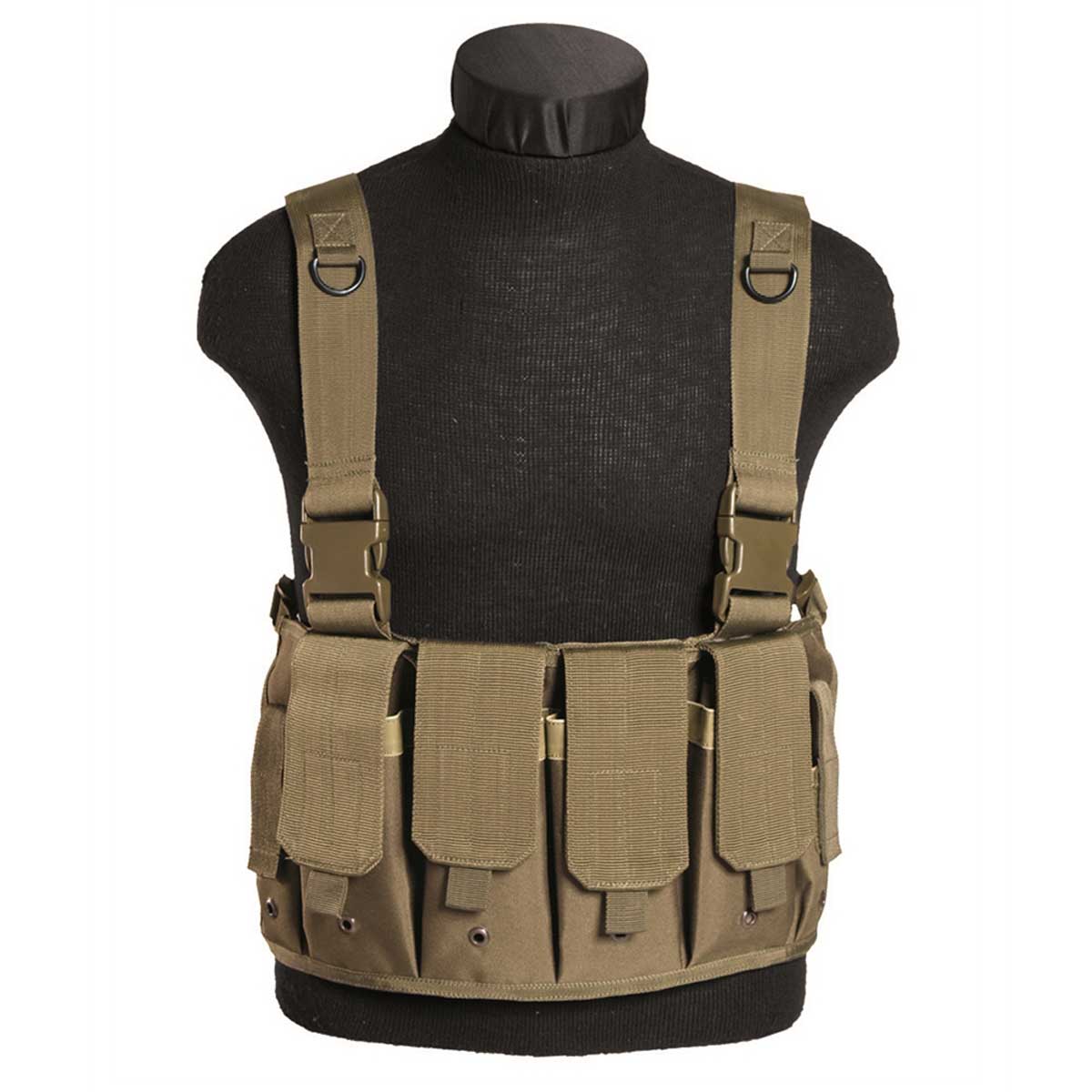 Mil-Tec Mag Carrier Chest Rig Coyote Free Delivery Military Kit