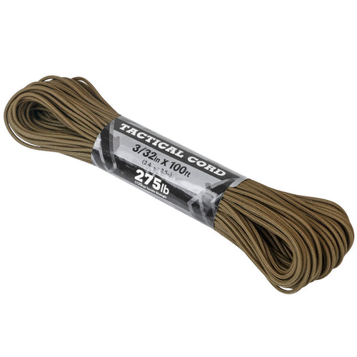 atwood 275 tactical cord 100ft coyote