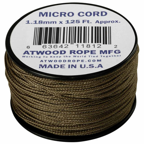 atwood micro cord 125ft coyote