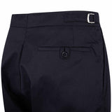 back pocket blue royal navy working shorts