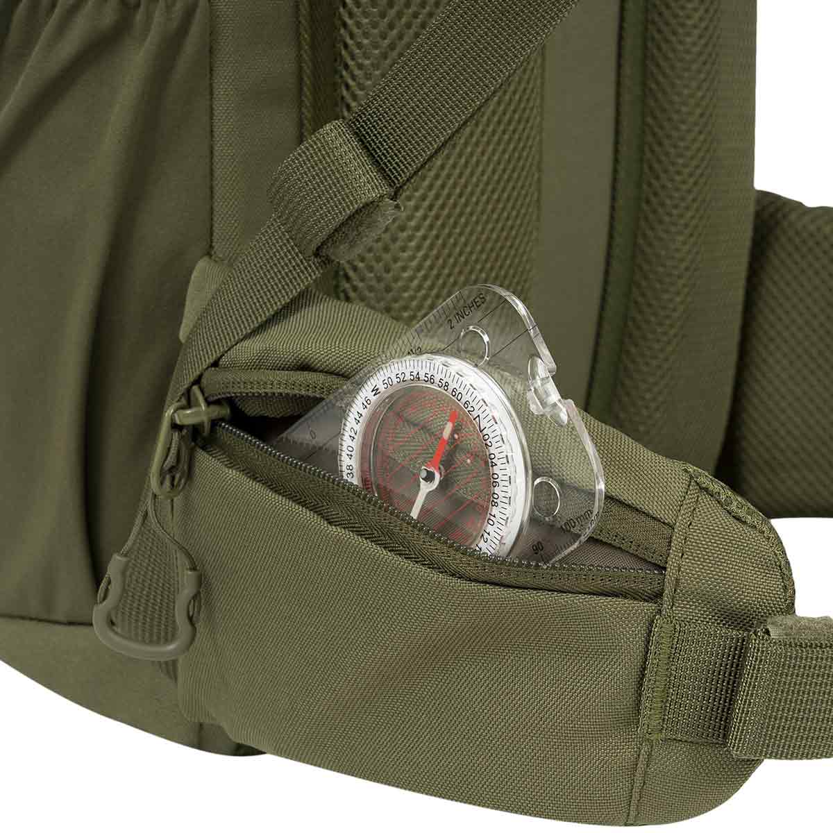 backpack waist pocket of eagle 2 highlander 30l olive