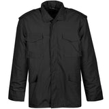 black m65 field coat army style