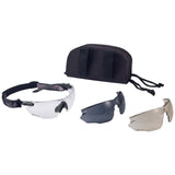 bolle combat ballistic glasses kit 3 lens