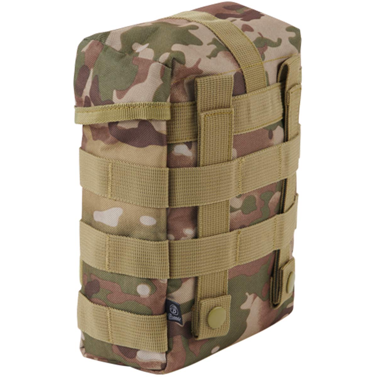rear of brandit fire molle pouch tactical camo