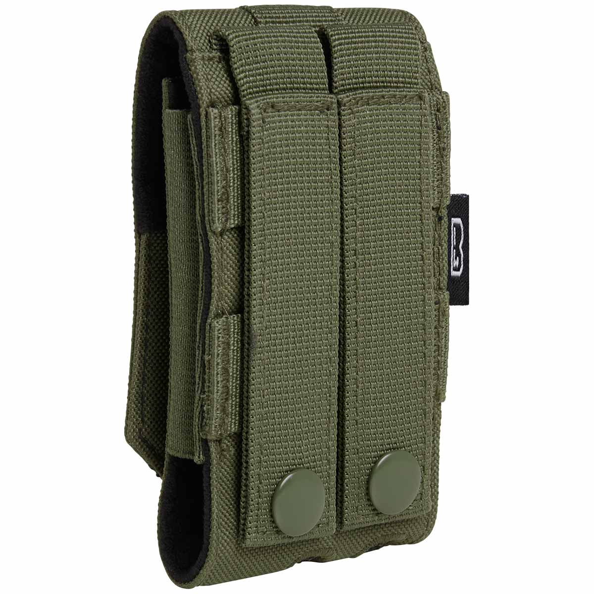 brandit molle phone pouch medium olive green rear