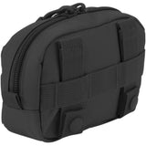 Rear of brandit compact molle pouch black