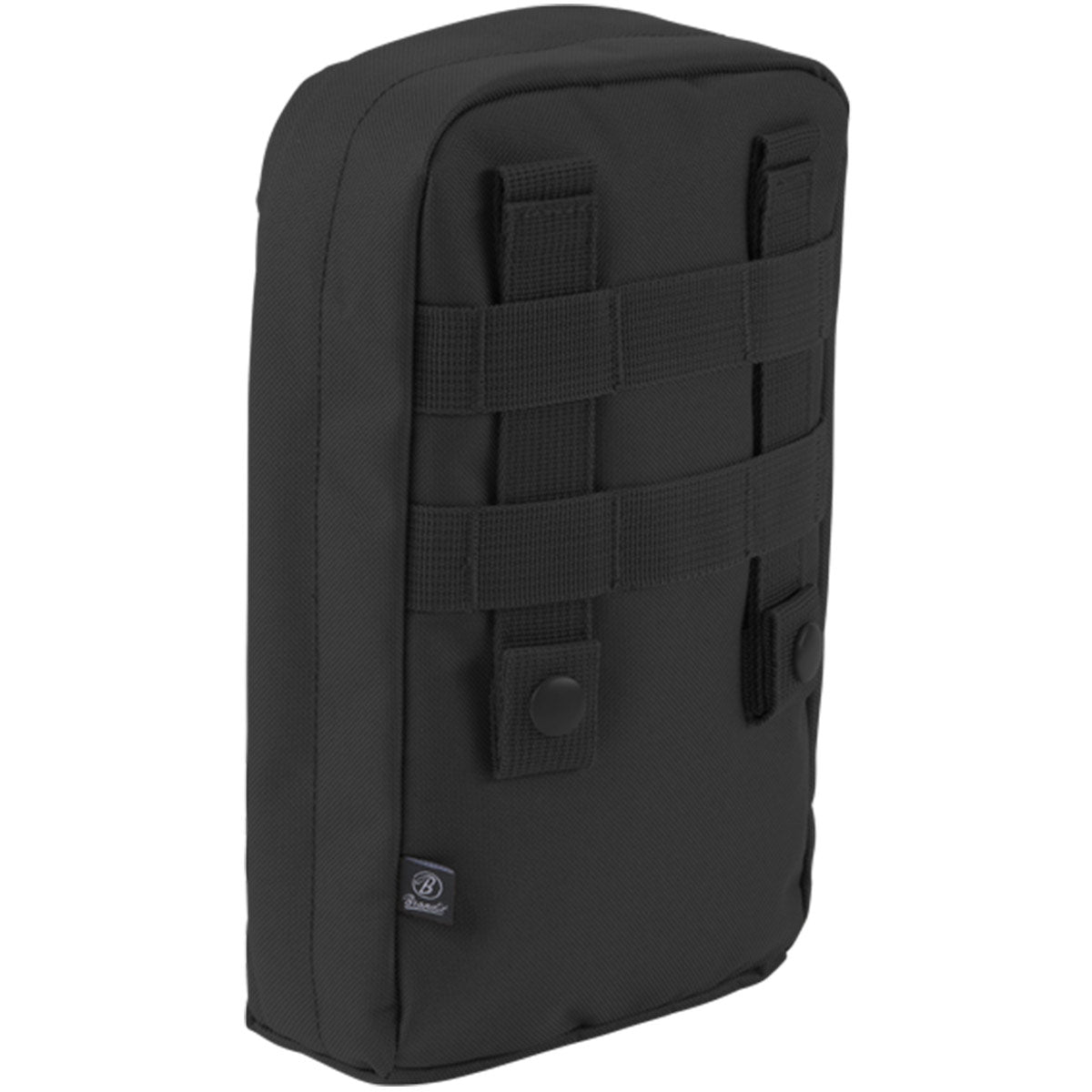 rear of brandit snake molle pouch black