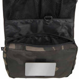 brandit toiletry bag large dark camo main pouch with mirror