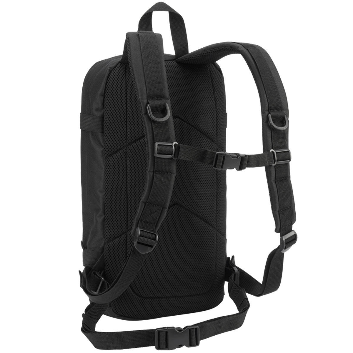 brandit us cooper daysack black 11l rear angle
