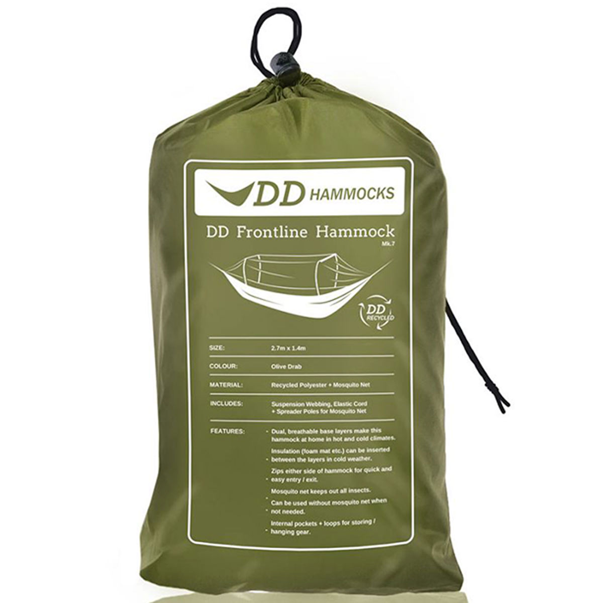 breathable dd hammocks recycled frontline hammock pouch draw cord