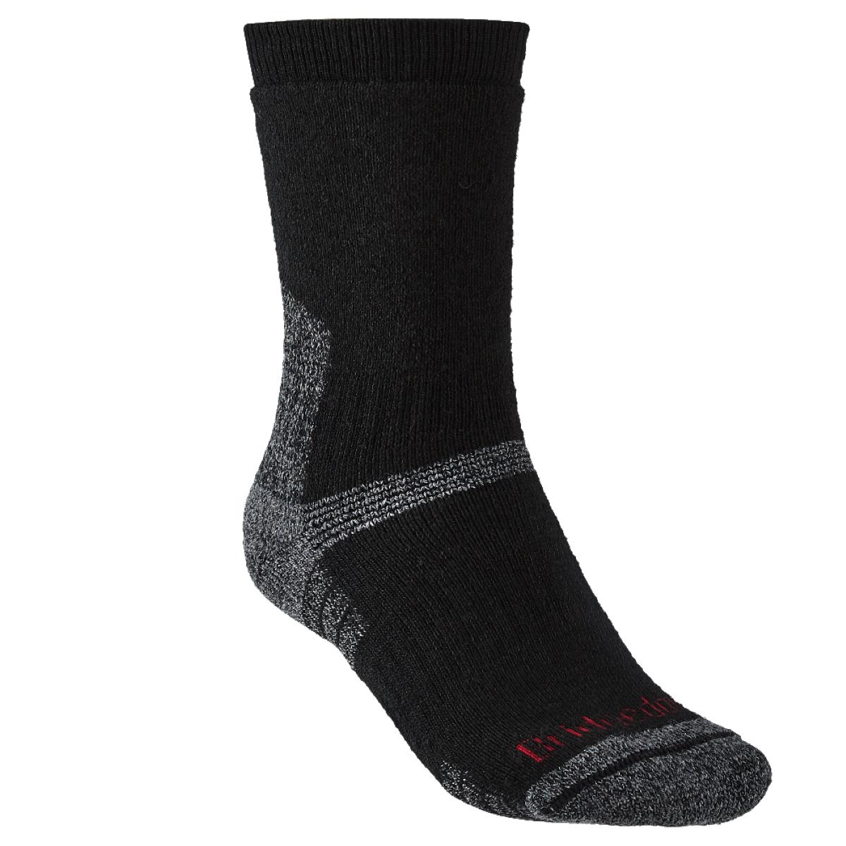bridgedale explorer heavyweight boot sock black