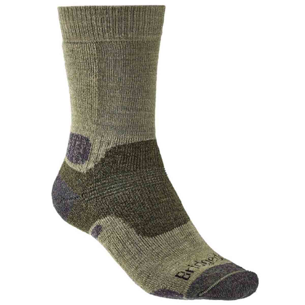 bridgedale hike midweight merino boot sock green