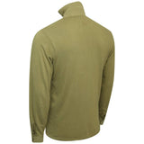 rear of norgie thermal shirt olive