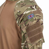 british army ubacs shirt sleeve union jack