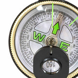 close up highlander lensatic compass