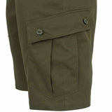 combat leg pocket highlander elite shorts olive green