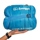 compression sack for softie 15 intrepid orange sleeping bag