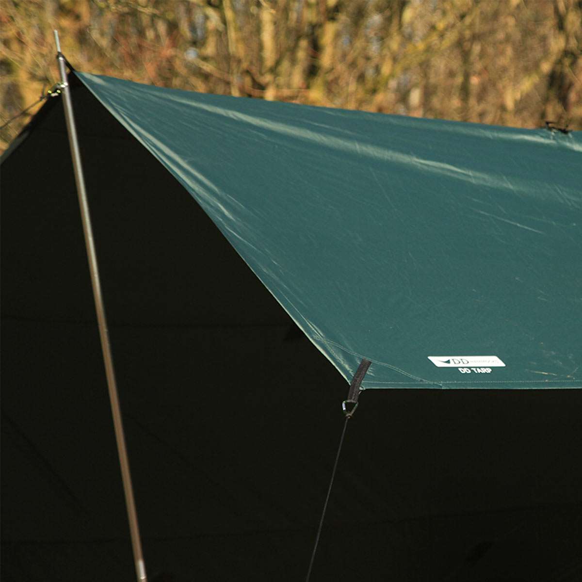 dd 5x5 tarp multicam shelter taped seams