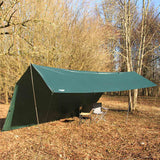 dd 5x5 tarp olive green outdoor shelter