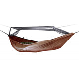dd brown travel hammock bivi mosquito zipped net
