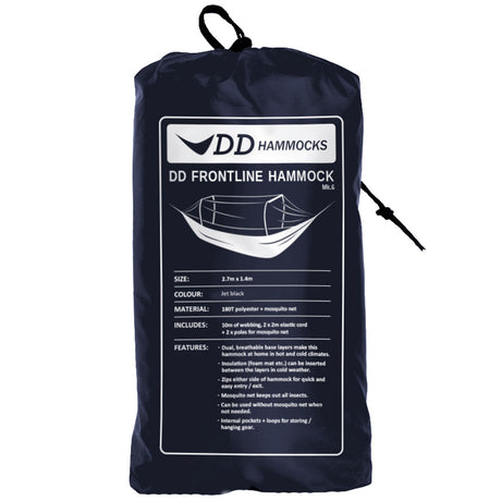 black dd frontline hammock stuff sack