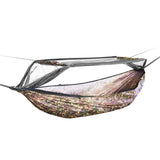 dd frontline hammock multicam mosquito net open