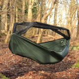 dd superlight frontline hammock outdoors mosquito net open