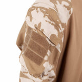 desert camo ubacs shirt velcro sleeve pocket