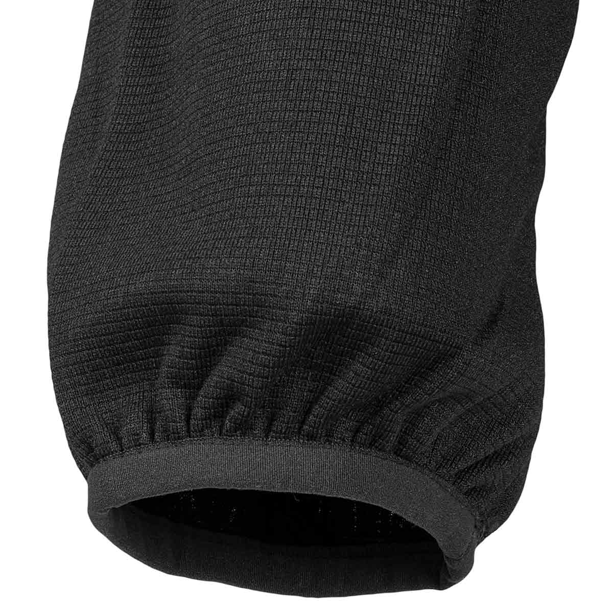 Elasticated Cuffs Highlander Hirta Fleece Black