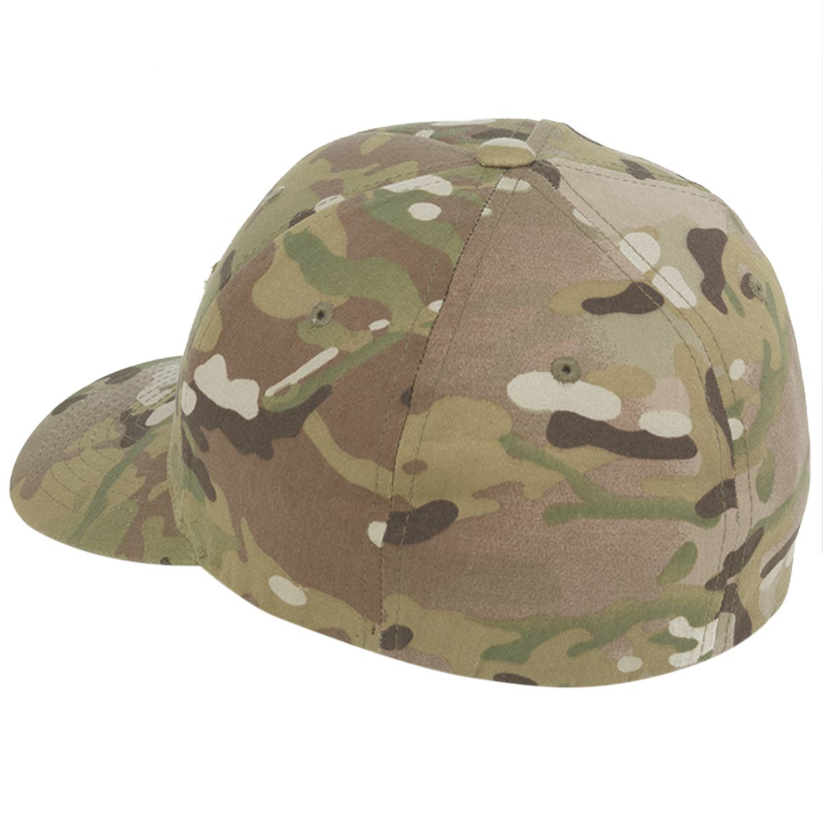 flexfit rear angle of shooters cap crye multicam