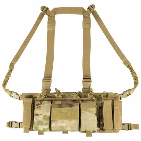 front utility pouches of viper special ops vcam chest rig