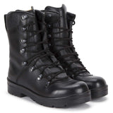 pair of german army black para boots