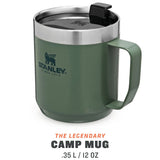 green stanley classic legendary camp mug side handle 350ml