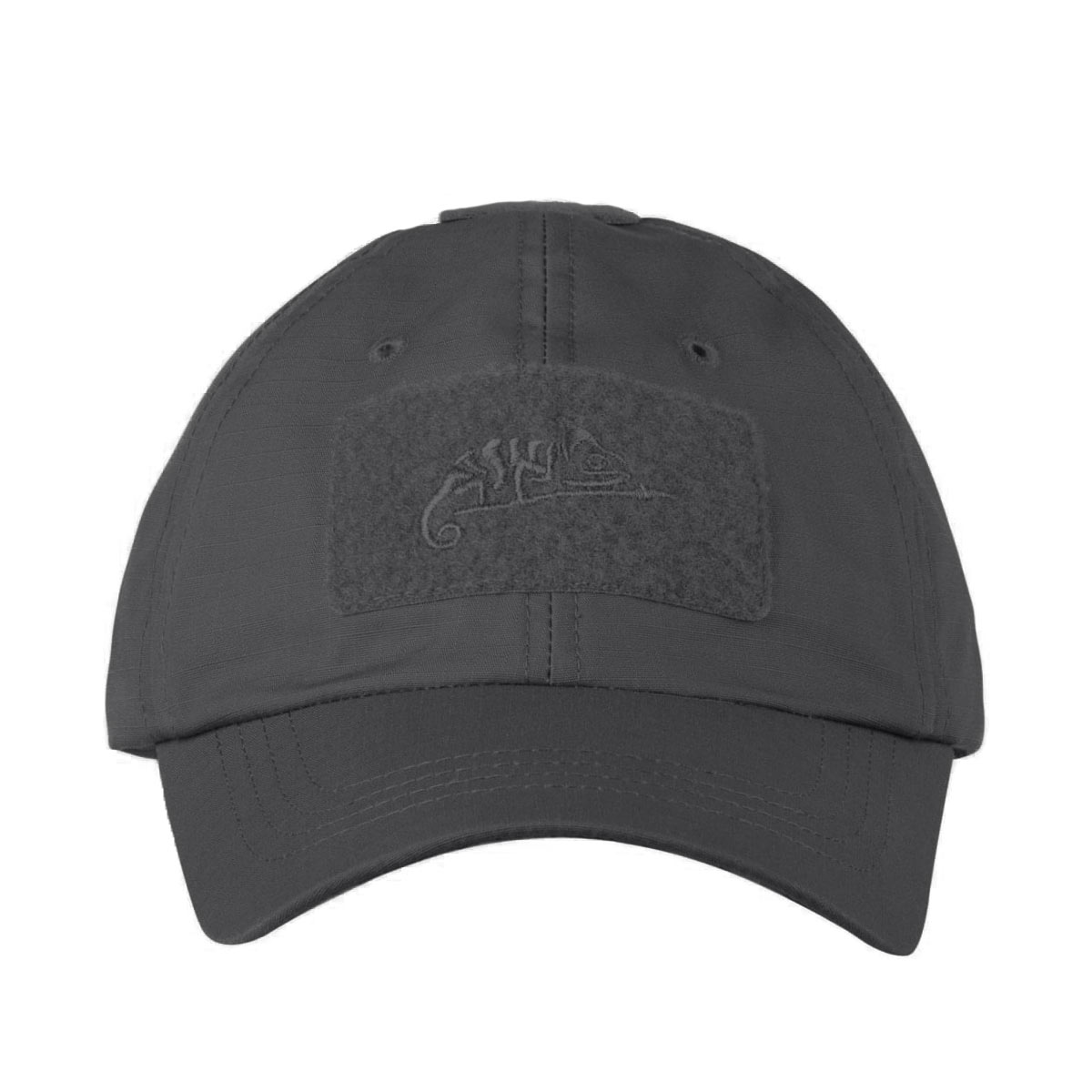 peak of helikon ripstop baseball cap shadow grey