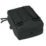 rear of helikon cargo utility pouch black