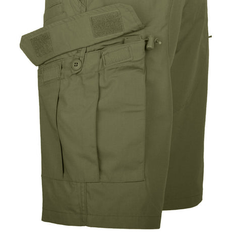helikon cpu shorts cargo pocket olive green