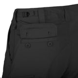 helikon cpu shorts rear pocket buttons black