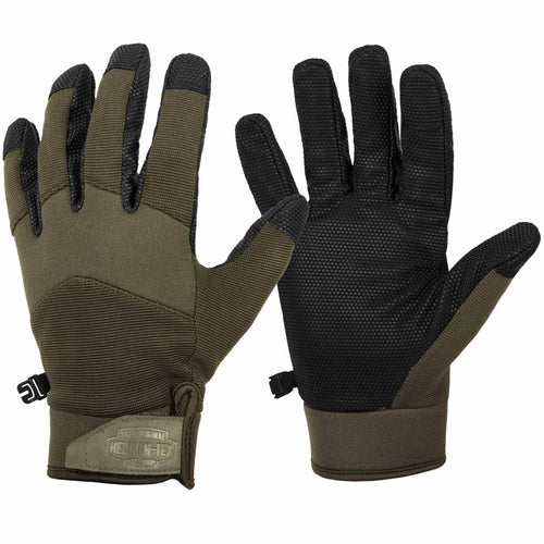 helikon impact duty winter mk2 gloves olive green black