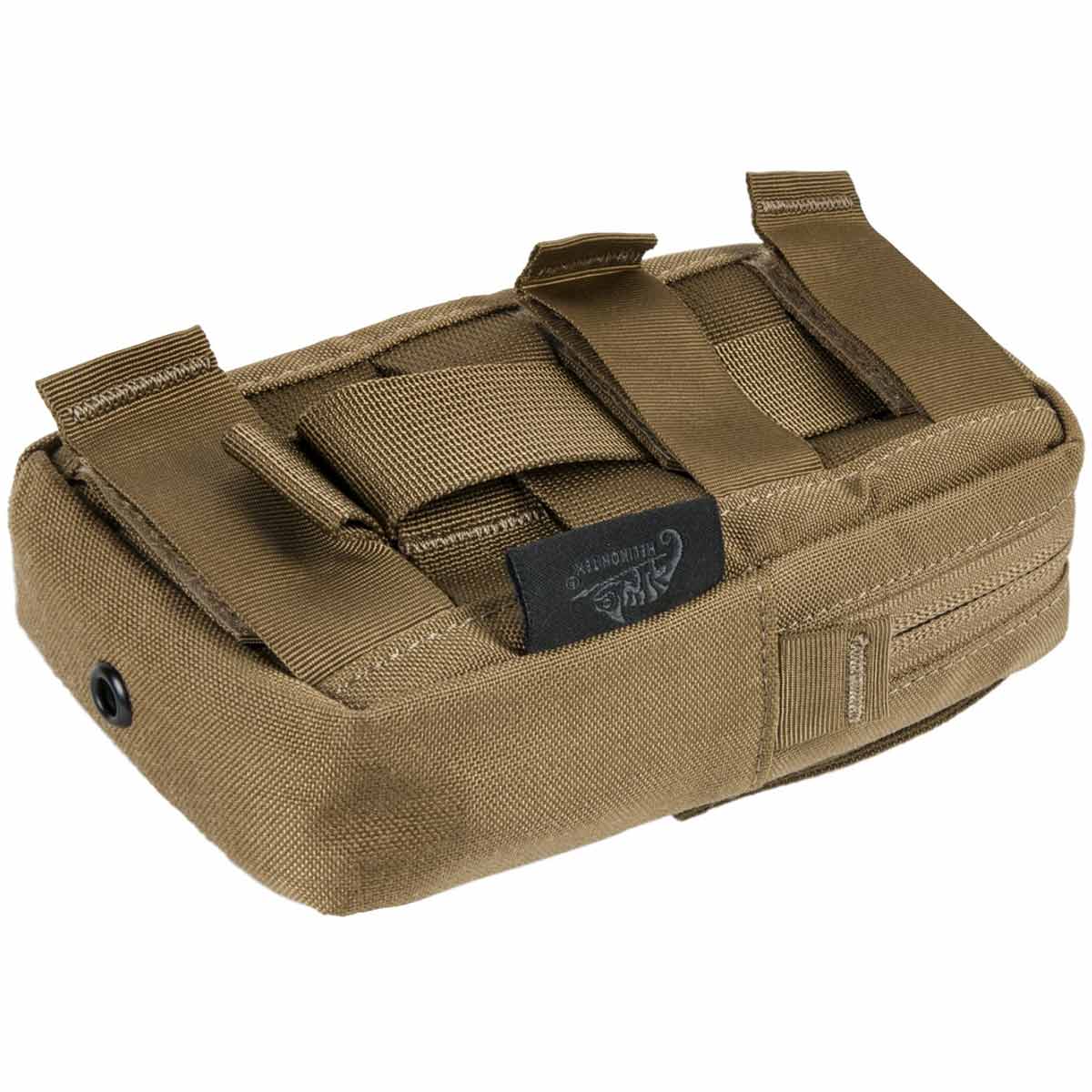 Rear of Helikon Navtel MOLLE Pouch Coyote