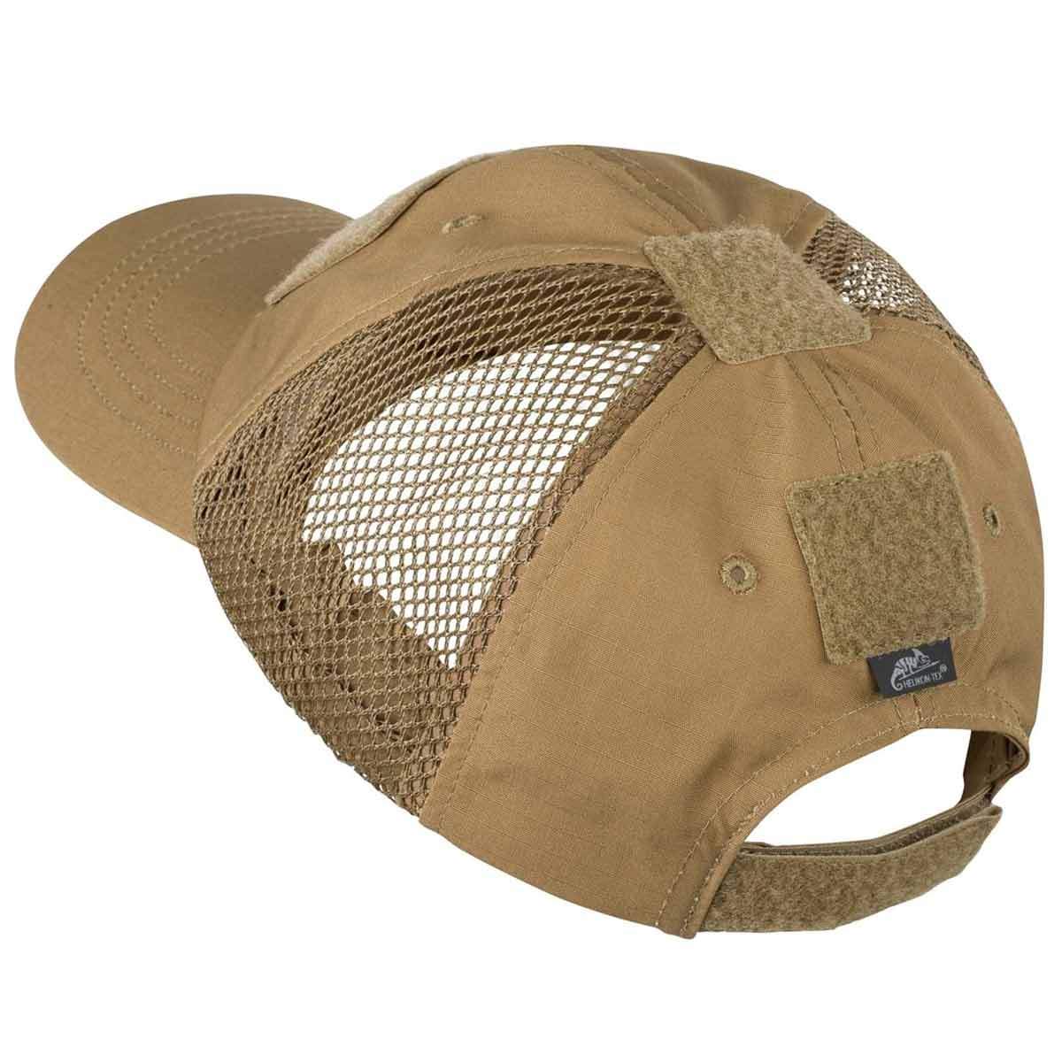 helikon vent baseball cap coyote top view